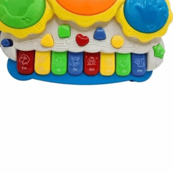 Brinquedo teclado Musical sol com luzes e sons | Brinquedo de alta qualidade para crianças educativo - Imagem 4