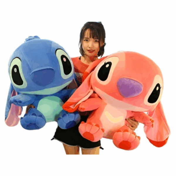 Pelúcia Lilo Stitch 65 Cm Grande Antialérgico - Imagem 3