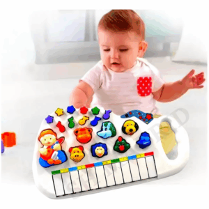 Piano Brinquedo Musical bebe fazendinha