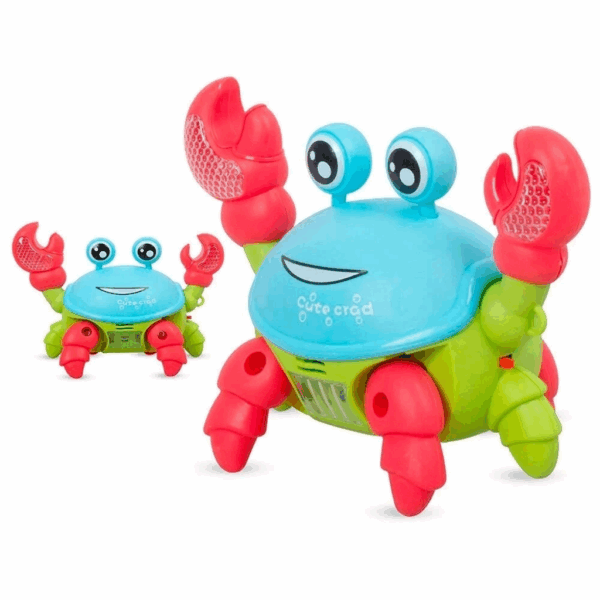 Brinquedo Caranguejo Fujão Musical Som Luz E Movimento - Imagem 6