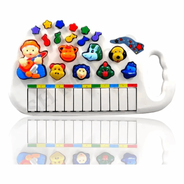 Piano Brinquedo Musical bebe fazendinha - Imagem 4