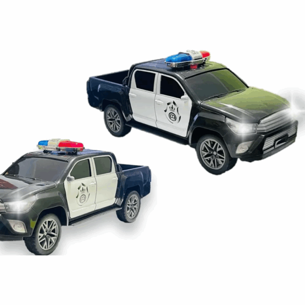 Caminhonete Policial Brinquedo De Controle Remoto Divertido - Imagem 2