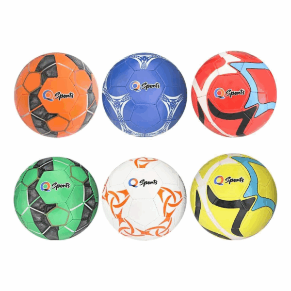 Kit 10 Bolas De Futebol Tamanho 5 Sintético Cores Variadas - Imagem 8