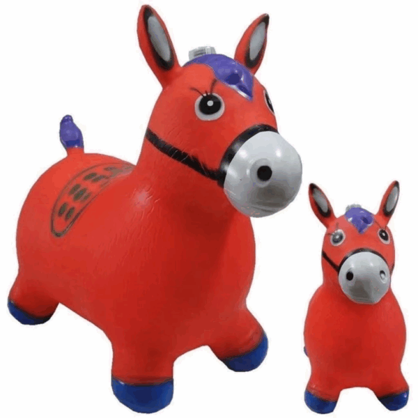 CAVALO UPA UPA BORRACHADO COM SOM DE MUSICAL(COM SELO IMETRO) - Imagem 6