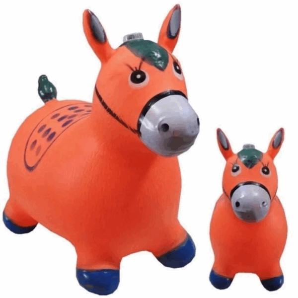 CAVALO UPA UPA BORRACHADO COM SOM DE MUSICAL(COM SELO IMETRO) - Imagem 3