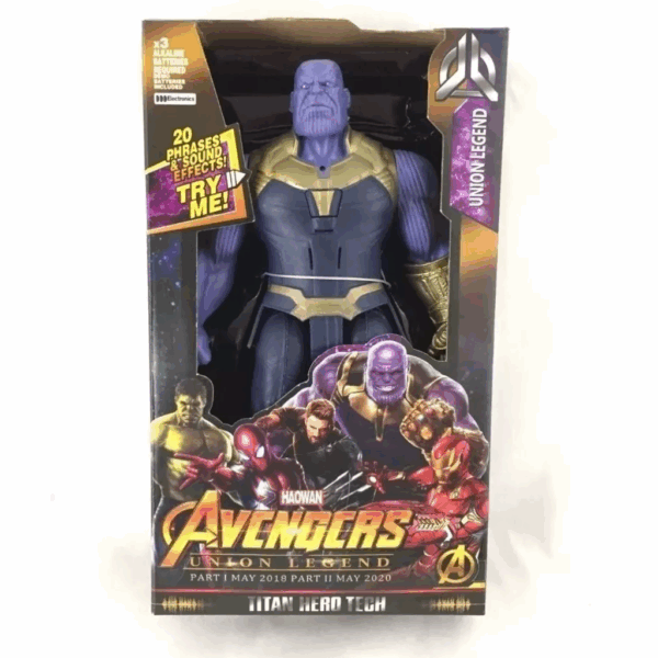 Kit 4 Bonecos Vingadores Super Herois 30 Cm Articulados - Imagem 6