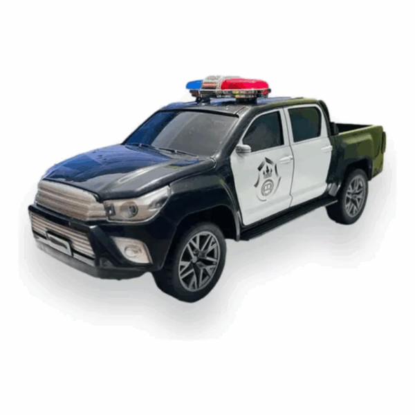 Caminhonete Policial Brinquedo De Controle Remoto Divertido - Imagem 5