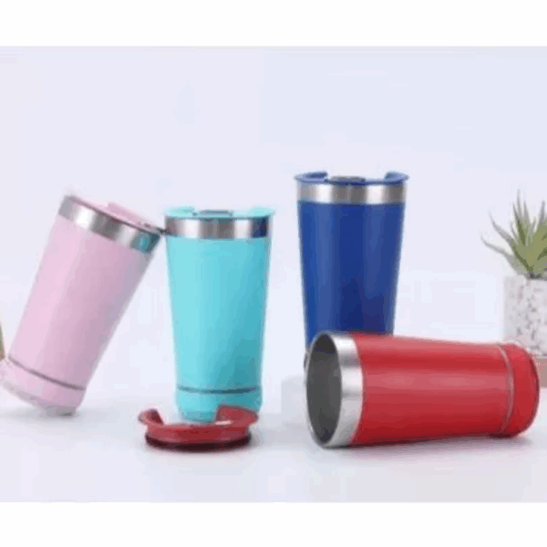 Copo Térmico de Aço 473ML com Mini Caixa de Som Bluetooth e LED - Imagem 2