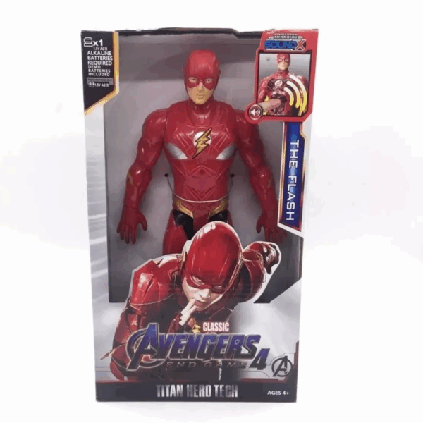 Kit 4 Bonecos Vingadores Super Herois 30 Cm Articulados - Imagem 8