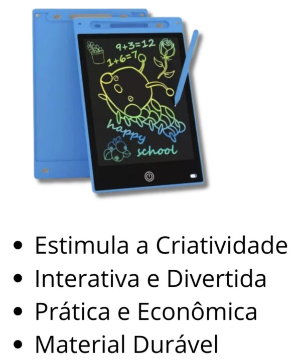 Lousa Mágica Infantil Grande 12 Polegadas cores de acordo com a disponibilidade no estoque - Imagem 5