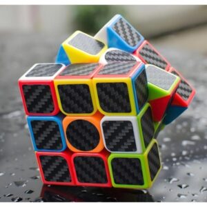 Cubo Mágico Cube Giro Rápido Profissional 3x3 Iniciantes Cor Da Estrutura Quadrado Colorido
