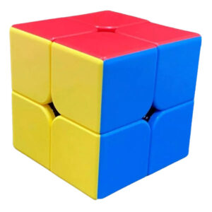 Cubo Mágico 2x2x2 Profissional Interativo Estrutura Colorida