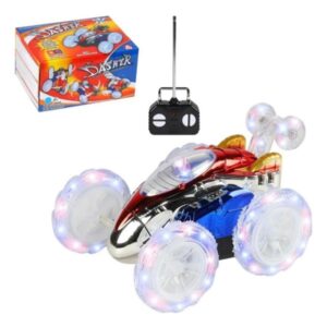 Carrinho Maluco Controle Remoto Gira 360° Led Da Cambalhota Brinquedo Menino