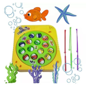Brinquedo Pesca Pega Peixe Jogo Pescaria Infantil Maluca Top Menino e Menina