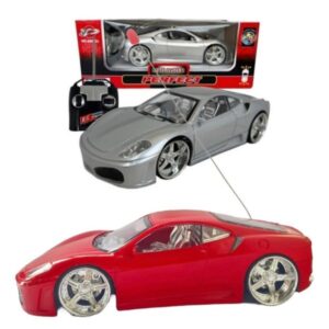 Brinquedo Infantil Carro Controle Remoto Luz + Pilha Bateria -Perfect Menino