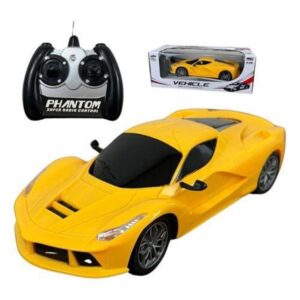Carrinho de Controle Remoto Recarregável Super Carros Veloz Brinquedo infantil Menino 1:14 Com Luzes